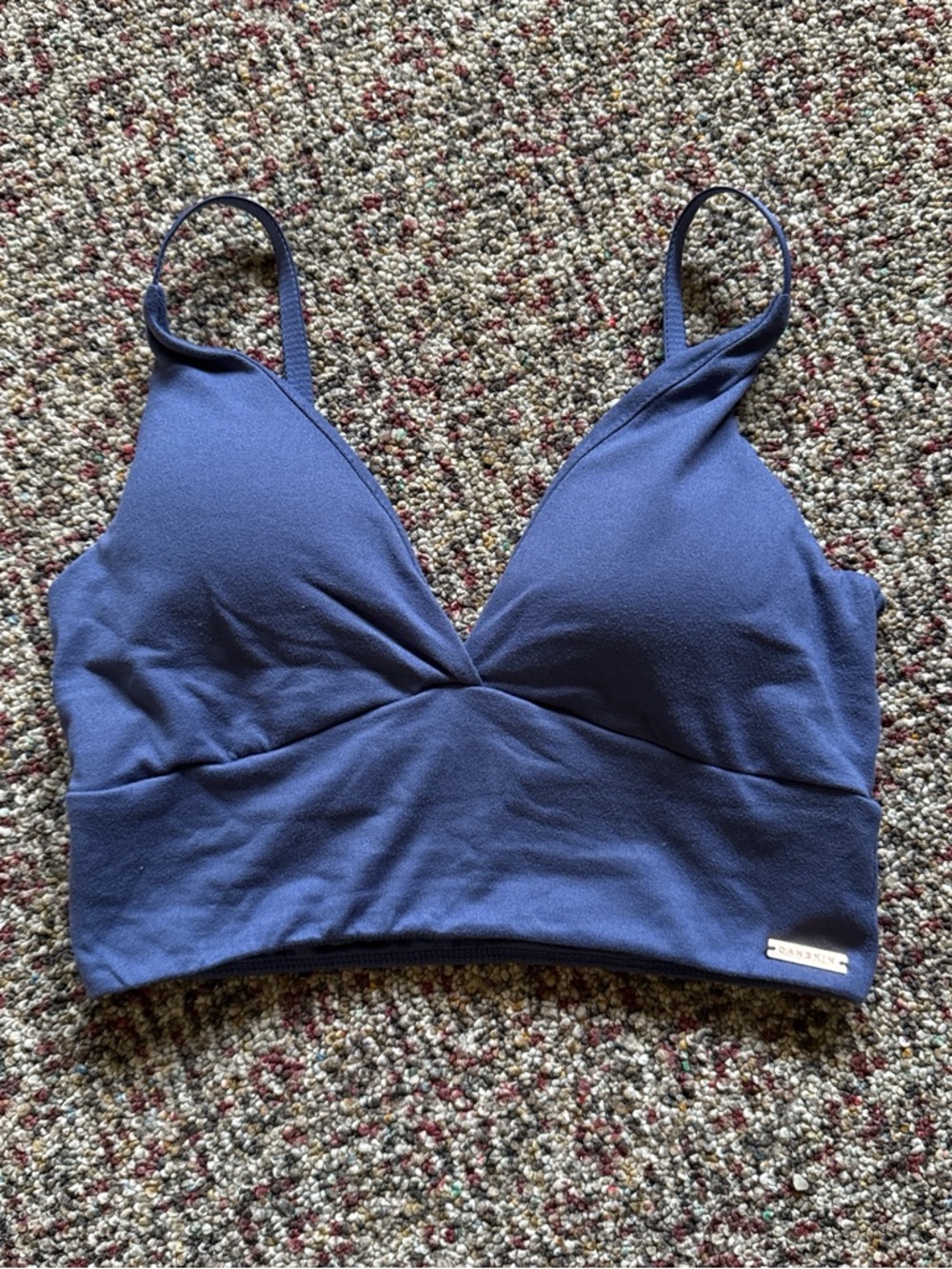 Seamless Navy Bralette - Unknown Brand